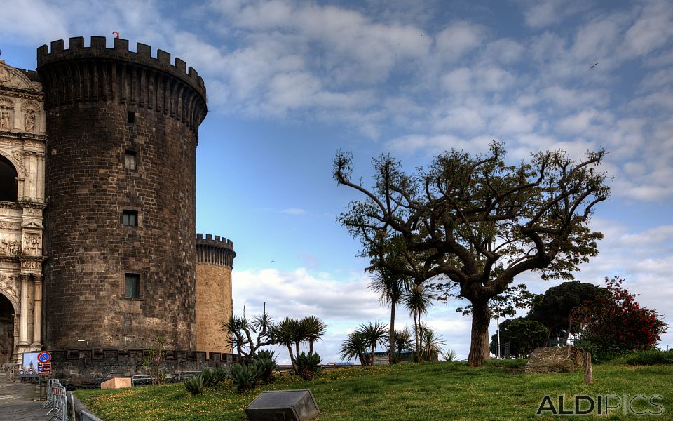 Temple in Naples, Italy