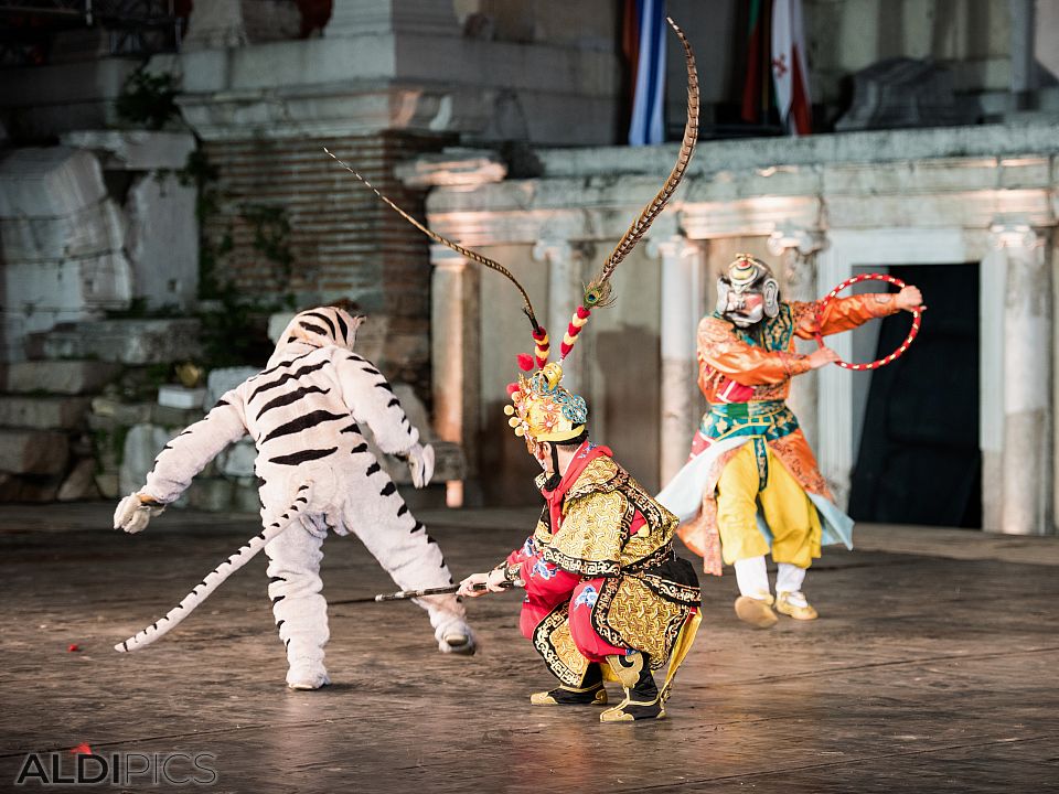 Dance group from China - 
Folk Festival Plovdiv 2014