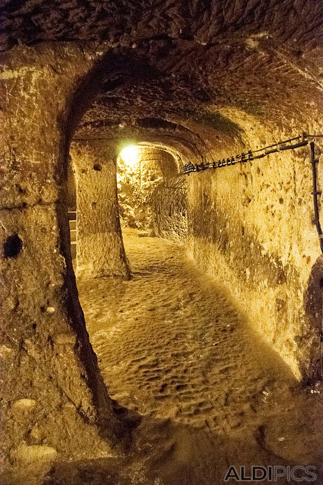 The underground city in Derinkuyu