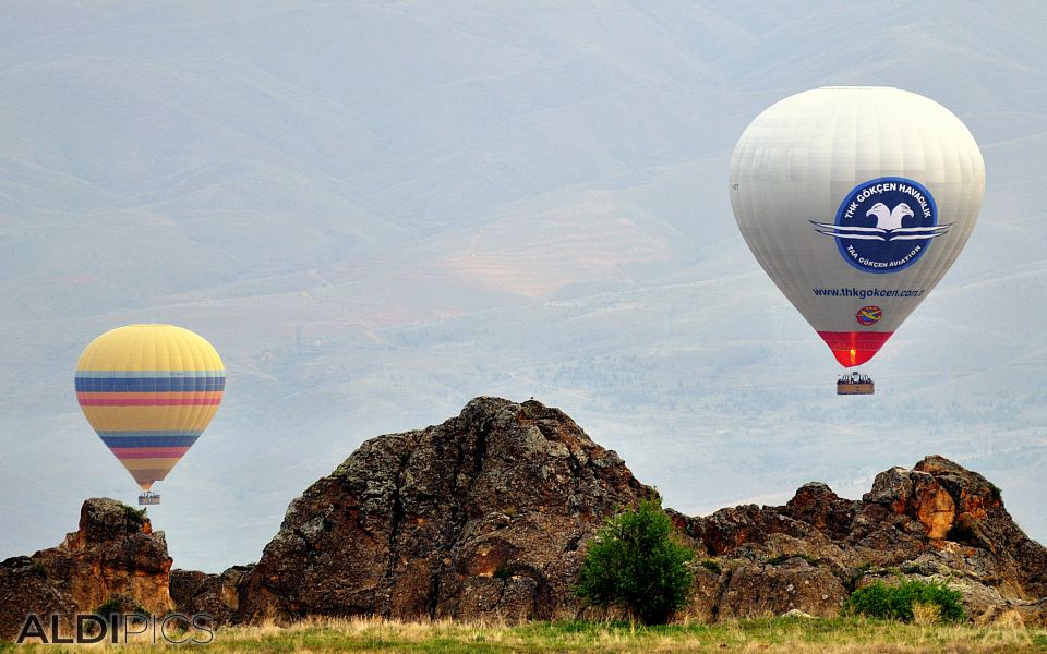 Cappadocia: balloons, balloons...