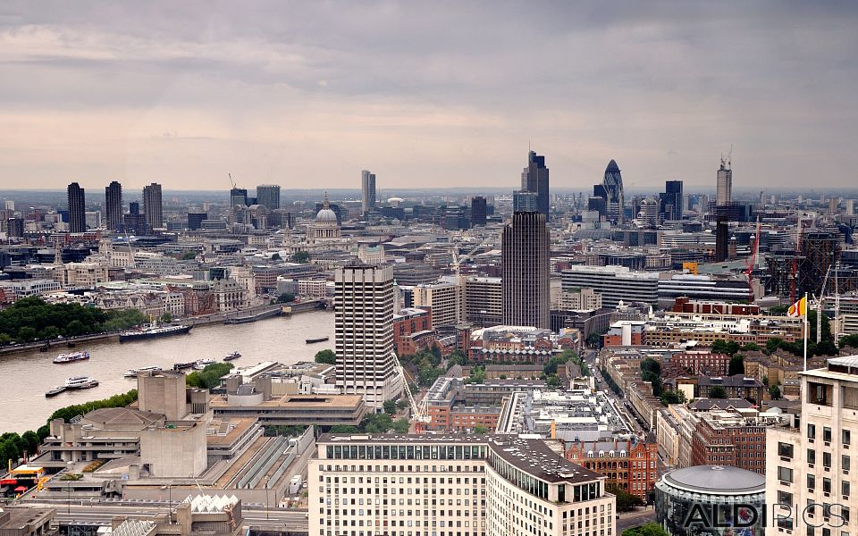 View of London from the “Eye”